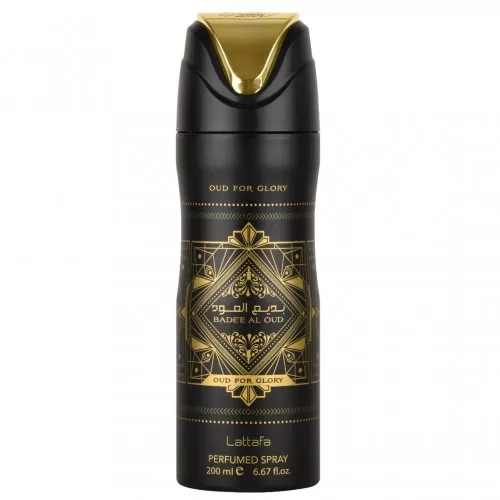 Дезодорант спрей Lattafa BADE'E AL OUD OUD FOR GLORY deo 200ml