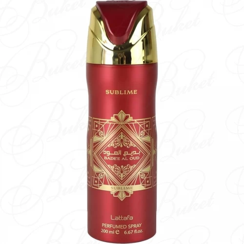 Дезодорант спрей Lattafa BADE’E AL OUD SUBLIME deo 200ml
