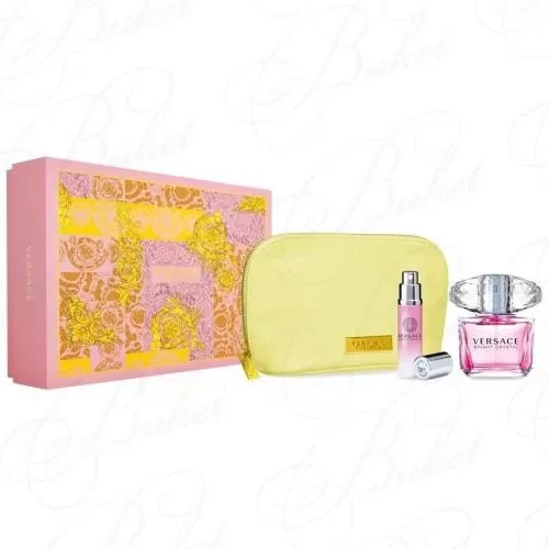 Набор VERSACE BRIGHT CRYSTAL ABSOLU SET (edp 90ml+edp 10ml+косметичка)