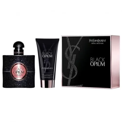 Набор YVES SAINT LAURENT BLACK OPIUM SET (edp 50ml+m/fluid 50ml)