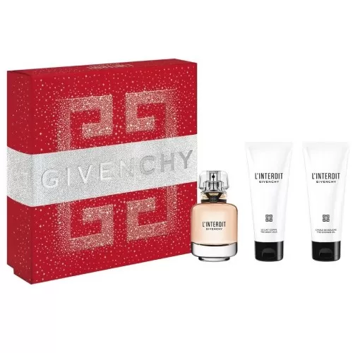 Набор GIVENCHY L`INTERDIT 2018 SET (edp 50ml+b/lot 75ml+sh/gel 75ml)