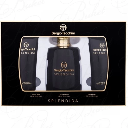 Набор SERGIO TACCHINI SPLENDIDA SET (edp 50ml+b/lot 100ml+sh/gel 100ml)