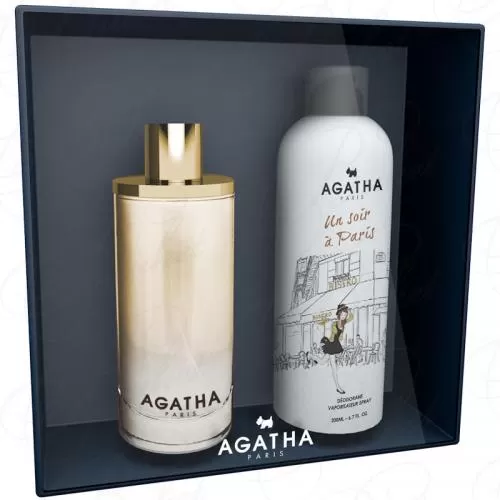Набор Agatha UN SOIR A PARIS SET (edp 100ml+deo 200ml)
