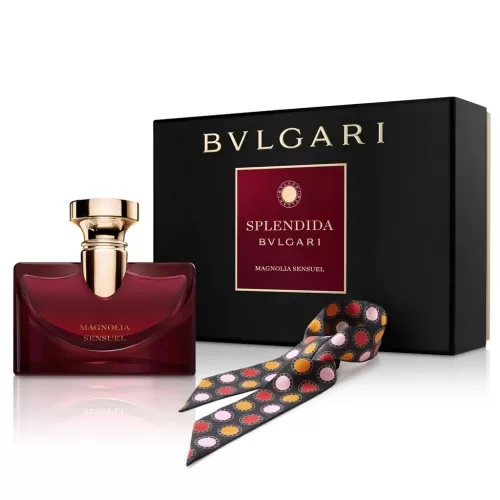 Набор BVLGARI SPLENDIDA MAGNOLIA SENSUEL SET (edp 100ml+scarf)