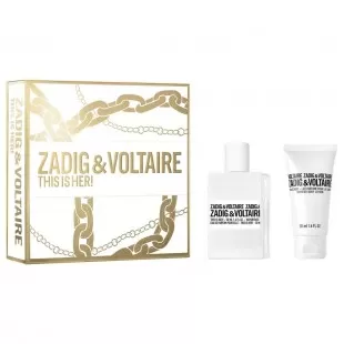 Zadig & Voltaire THIS IS HER SET (edp 50ml+b/lot 50ml)