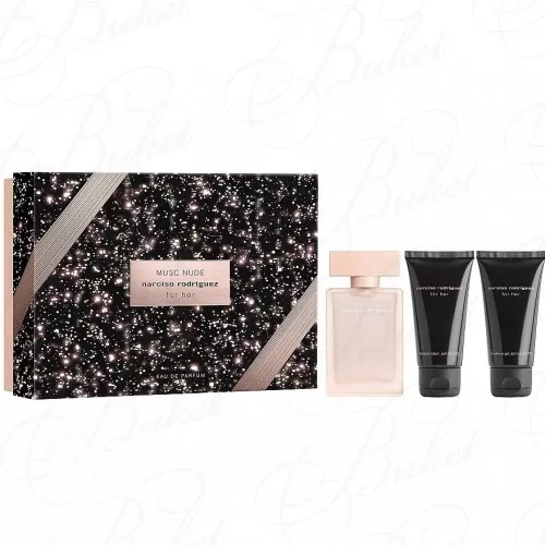 Набор NARCISO RODRIGUE MUSC NUDE SET (edp 50ml+b/lot 50ml+sh/gel 50ml)