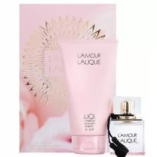 LALIQUE L`AMOUR LALIQUE SET (edp 30ml+b/lot 150ml)