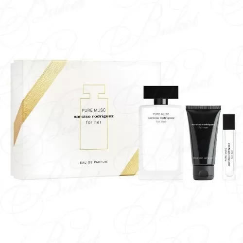 Набор NARCISO NARCISO RODRIGUEZ FOR HER PURE MUSC SET (edp 100ml+edp 10ml+b/lot 50ml)