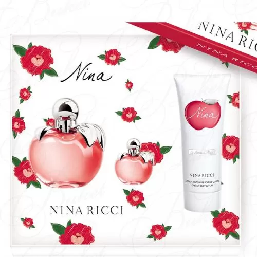 Набор NINA RICCI NINA SET (edt 80ml+edt 4ml+b/lot 100ml)