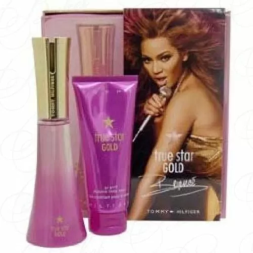 Набор TOMMY HILFIGER TRUE STAR GOLD SET (edt 75ml spr+b/lot 75ml+bag)