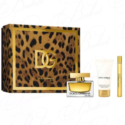 Набор DOLCE & GABBANA THE ONE SET (edp 75ml+b/lot 50ml+edp 10ml)