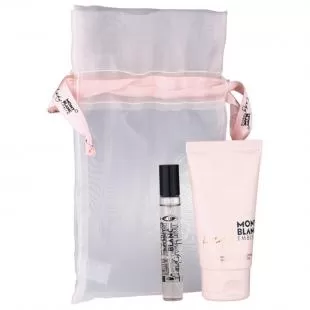 MONT BLANC LADY EMBLEM SET (edp 7.5ml+b/lot 50ml)