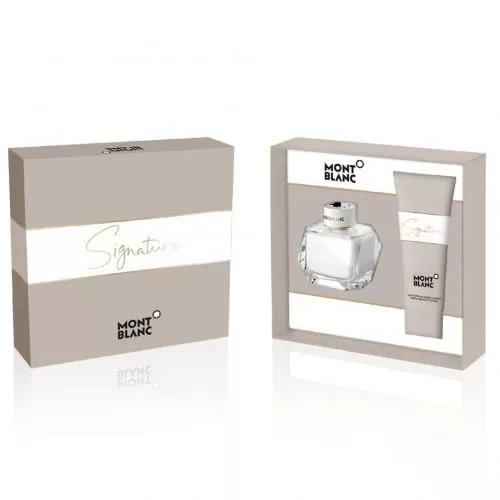 Набор MONT BLANC SIGNATURE SET (edp 50ml+b/lot 100ml)