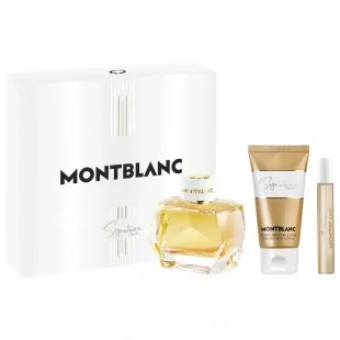 MONT BLANC SIGNATURE ABSOLUE SET (edp 90ml+b/lot 100ml+edp 7.5ml) 