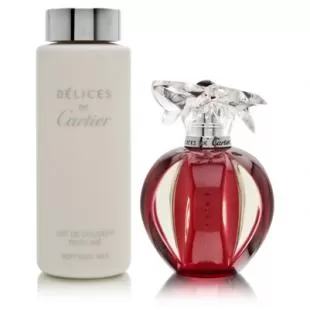 CARTIER DELICES DE CARTIER SET (edt 50ml+b/milk 100ml)