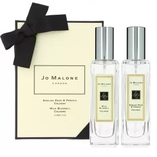 JO MALONE DUO SET (English Pear & Freesia edc 30ml+Wild Bluebell edc 30ml)