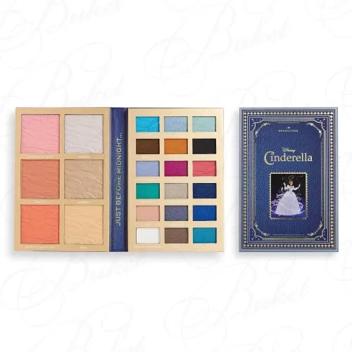 Палитра для макияжа MAKEUP REVOLUTION X DISNEY STORYBOOK PALETTE Cinderella