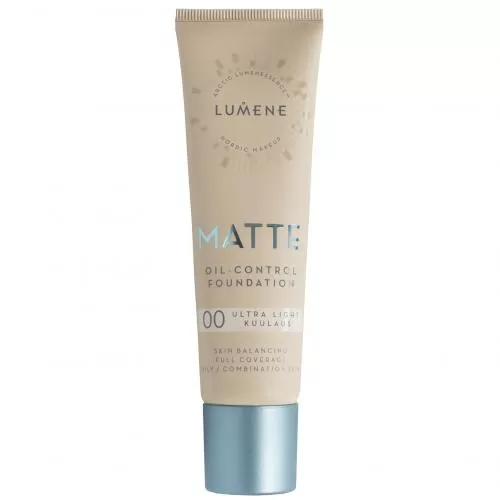 Тональный крем для лица LUMENE MAKE UP MATT CONTROL OIL-FREE FOUNDATION 00 Ultra Light