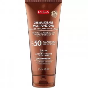 Крем для лица и тела PUPA MULTIFUNCTION SUNSCREEN CREAM SPF 50 200ml
