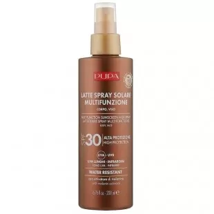 Молочко для лица и тела PUPA MULTIFUNCTION SUNSCREEN MILK SPRAY SPF 30 200ml
