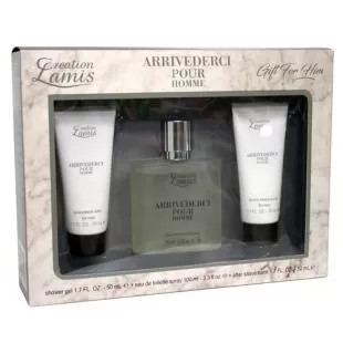 Creation Lamis ARRIVEDERCI POUR HOMME SET (edt 100ml+sh/gel 50ml+a/sh balm 50ml)