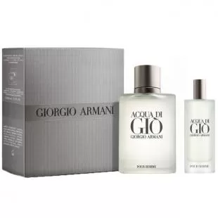 ARMANI ACQUA DI GIO FOR HIM SET (edt 100ml+edt 15ml)