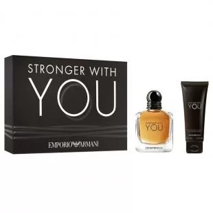 ARMANI STRONGER WITH YOU MEN SET (edt 50ml+sh/gel 75ml)