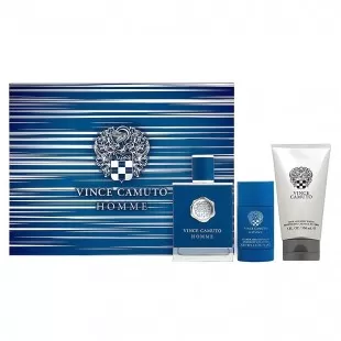 VINCE CAMUTO HOMME SET (edt 100ml+sh/gel 150ml+deo-stick 71g)
