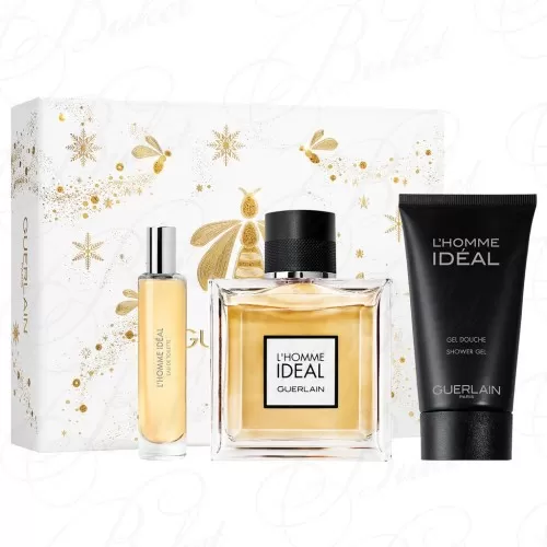 Набор GUERLAIN GUERLAIN L`HOMME IDEAL SET (edt 100ml+edt 10m+sh/gel 75ml)
