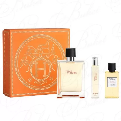 Набор HERMES TERRE D`HERMES SET (edt 100ml+edt 15ml+sh/gel 40ml)