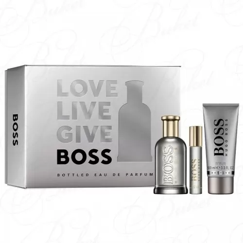 Набор HUGO BOSS BOSS BOTTLED SET (edp 100ml+sh/gel 100ml+edp 10ml)
