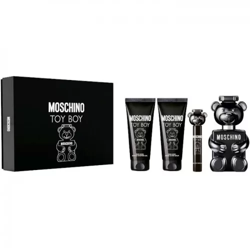 Набор MOSCHINO TOY BOY SET (edp 100ml+a/sh balm 100ml+sh/gel 100ml+edp 10ml)