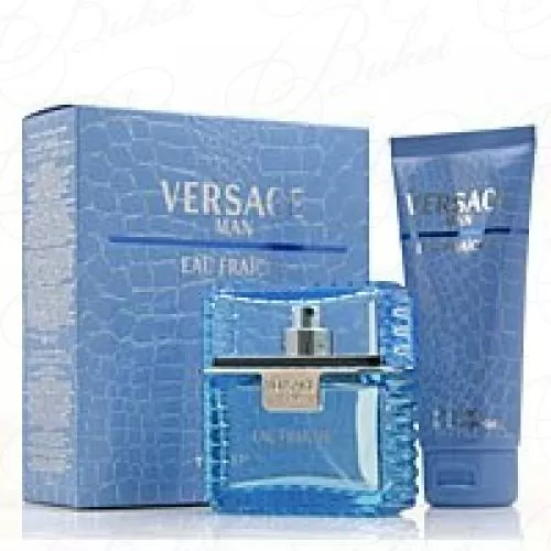 Набор VERSACE MAN EAU FRAICHE SET (edt 50ml+sh/gel 100ml)