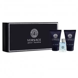 VERSACE POUR HOMME SET (edt 5ml+a/sh balm 25ml+sh/gel 25ml)