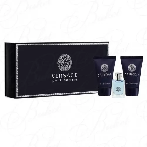Набор VERSACE POUR HOMME SET (edt 5ml+a/sh balm 25ml+sh/gel 25ml)