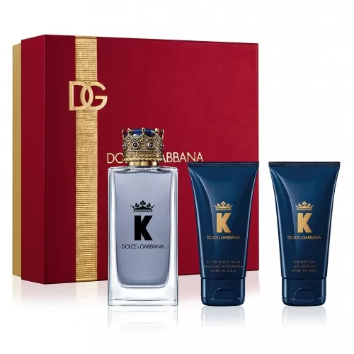 Набор DOLCE & GABBANA K BY DOLCE & GABBANA SET (edt 100ml+a/sh balm 50ml+sh/gel 50ml)