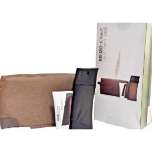 KENZO HOMME BOISEE SET (edt 100ml+sh/gel 50ml+pouch)