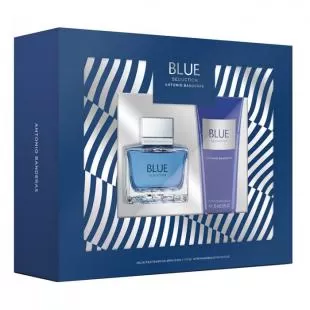 ANTONIO BANDERAS BLUE SEDUCTION FOR MEN SET (edt 50ml+a/sh balm 75ml)