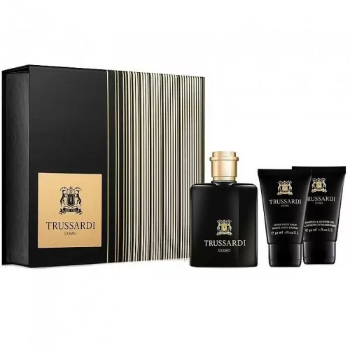 Набор TRUSSARDI 1911 UOMO SET (edt 50ml+sh/gel 30ml+a/sh balm 30ml) 