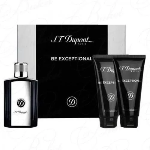 Набор DUPONT BE EXCEPTIONAL SET (edt 100ml+a/sh balm 100ml+sh/gel 100ml)