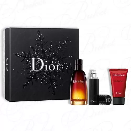 Набор CHRISTIAN DIOR FAHRENHEIT SET (edt 50ml+edt 10ml+sh/gel 50ml)