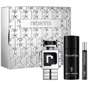 PACO RABANNE PHANTOM SET (edt 100ml+edt 10ml+deo 150ml)