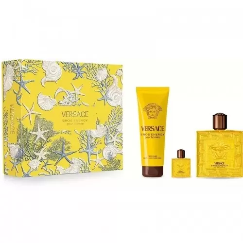 Набор EROS ENERGY SET (edp 100ml+edp 5ml+sh/gel 150ml)