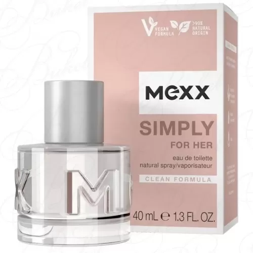 Туалетная вода Mexx SIMPLY FOR HER 40ml edt