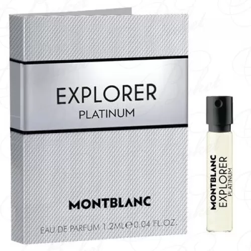 Пробники Mont Blanc EXPLORER PLATINUM 2ml edp