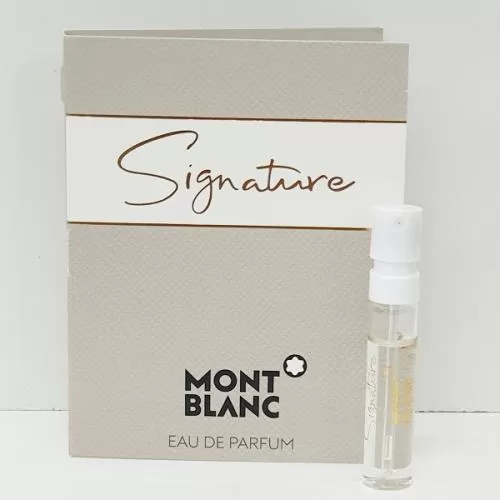 Пробники Mont Blanc SIGNATURE 2ml edp