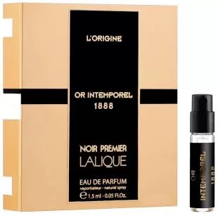 Lalique NOIR PREMIER OR INTEMPOREL 1888 1.5ml edp