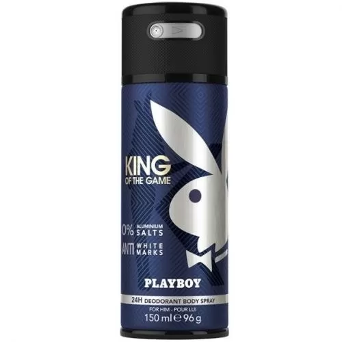 Дезодорант спрей Playboy KING OF THE GAME deo 150ml