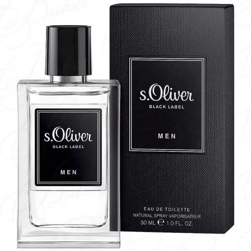 Туалетная вода S.Oliver BLACK LABEL MEN edt 30ml