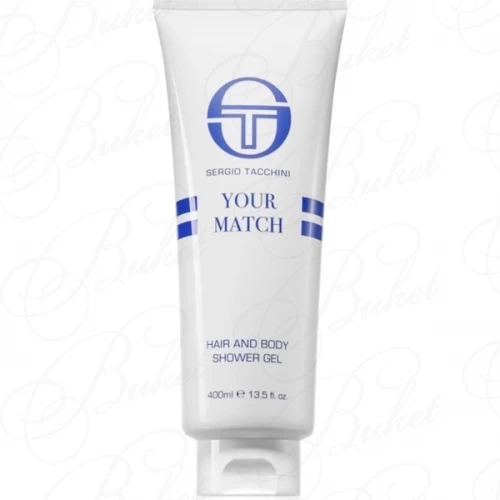 Гель для душа Sergio Tacchini YOUR MATCH sh/gel 400ml